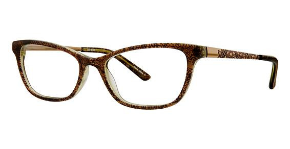Vivian Morgan 8045 Eyeglasses, Chestnut Lace