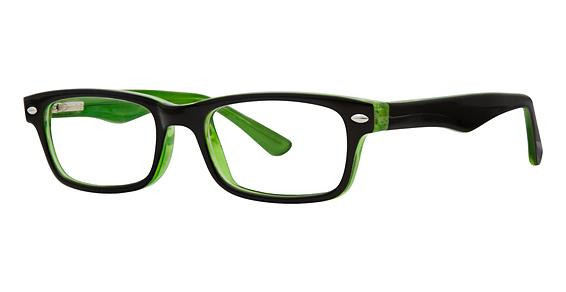 Parade 1762 Eyeglasses, Black/Green