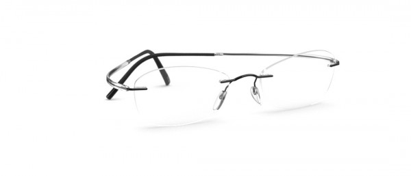 Silhouette Essence gs Eyeglasses, 9040 Black Spirit