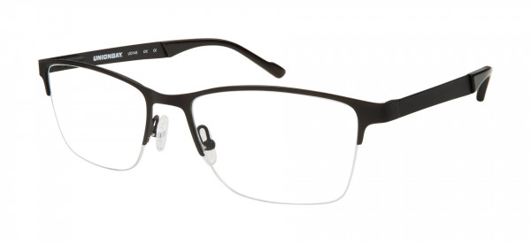 Union Bay UO145 Eyeglasses, OX MATTE BLACK