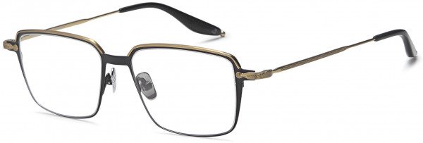 AGO AGOT 704 Eyeglasses, 01-Black/Gold
