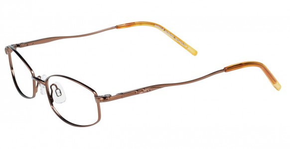 EasyClip Q4011 Eyeglasses, BROWNISH COPPER