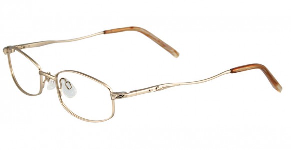 EasyClip Q4011 Eyeglasses, SATIN GOLD