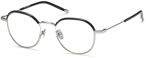AGO AGO 1010 Eyeglasses, 02-Black/Silver
