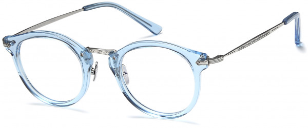 AGO AGO 1017 Eyeglasses, 02-Blue/Silver