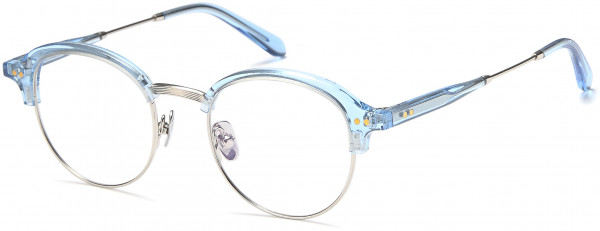 AGO AGO 1015 Eyeglasses, 03-Silver/Blue