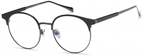 AGO MF90011 Eyeglasses, 01-Black/Gunmetal
