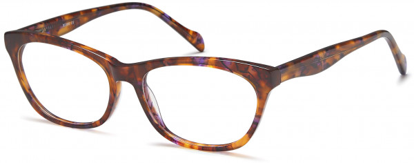 BIGGU B761 Eyeglasses, 01-Tortoise/Violet