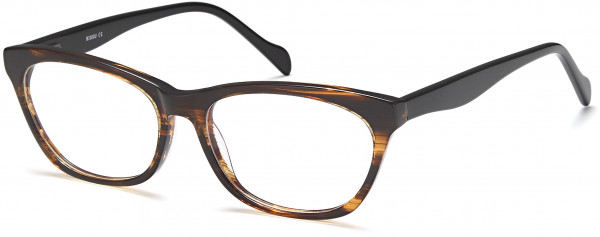 BIGGU B761 Eyeglasses, 03-Havana/Black