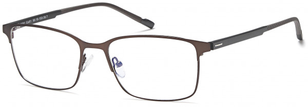 BIGGU B781 Eyeglasses, 01-Matt Brown/Matt Gunmetal