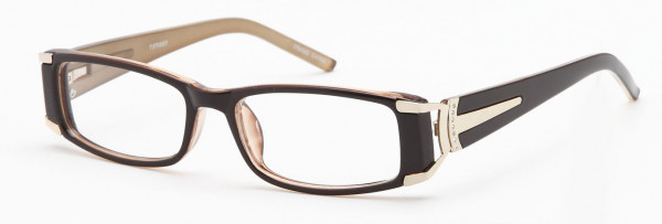 Traditional Plastics TIFFANY Eyeglasses, Brown