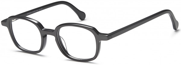 Menizzi M4054 Eyeglasses, 03-Metallic Black