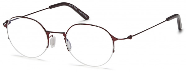 Menizzi M4040 Eyeglasses, 03-Burgundy