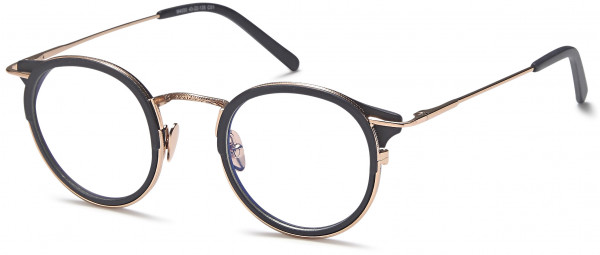 Menizzi M4050 Eyeglasses, 01-Blue/Gold