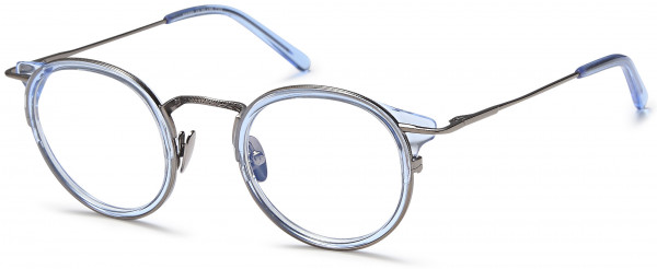 Menizzi M4050 Eyeglasses, 02-Blue Silver