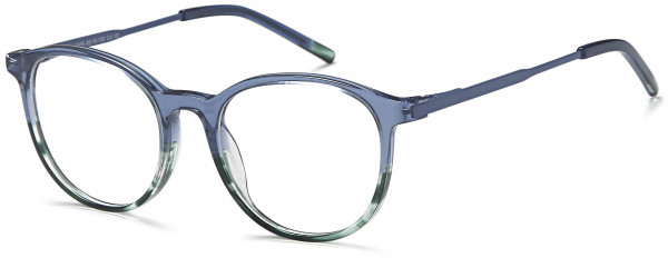 Menizzi MK505 Eyeglasses, 02-Blue/Green