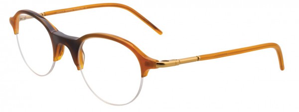 EasyClip Q4033 Eyeglasses, MARBLED CARAMEL