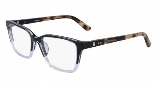 Calvin Klein CK19506 Eyeglasses, (095) CRYSTAL/BLACK