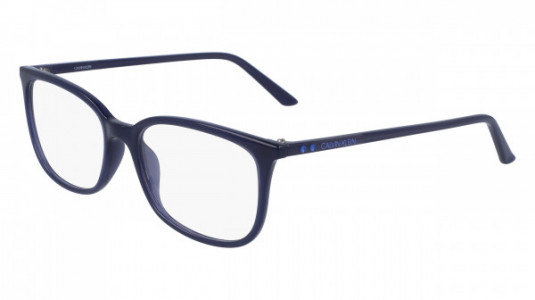 Calvin Klein CK19515 Eyeglasses, (408) MILKY INDIGO