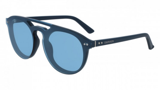 Calvin Klein CK19500S Sunglasses, (448) LIGHT BLUE