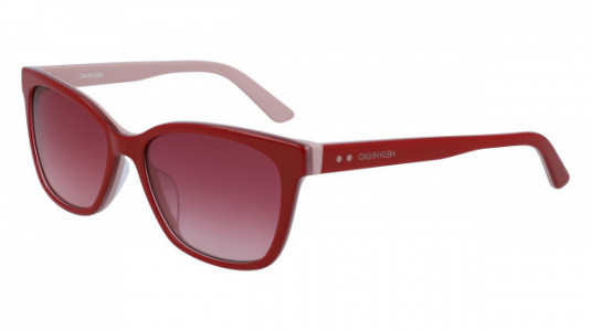 Calvin Klein CK19503S Sunglasses, (610) RED/BLUSH