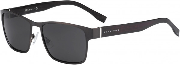 HUGO BOSS Black Boss 0769/N/S Sunglasses, 04IN Matte Brown