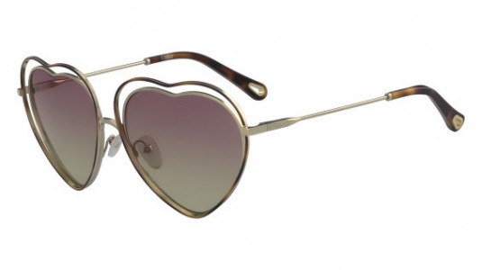 Chloé CE131S Sunglasses, (239) HAVANA/ROSE HONEY