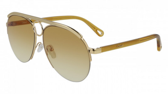 Chloé CE152S Sunglasses, (842) GOLD/GRADIENT HONEY