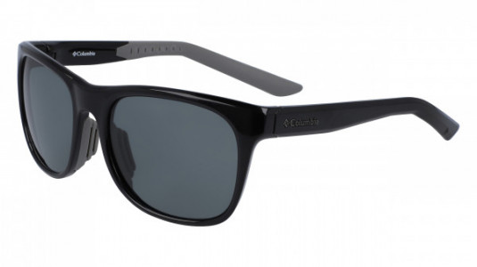 Columbia C542S FALSE PEAK Sunglasses, (001) SHINY BLACK/SMOKE