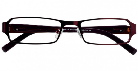 EasyClip Q4064 Eyeglasses, WINE