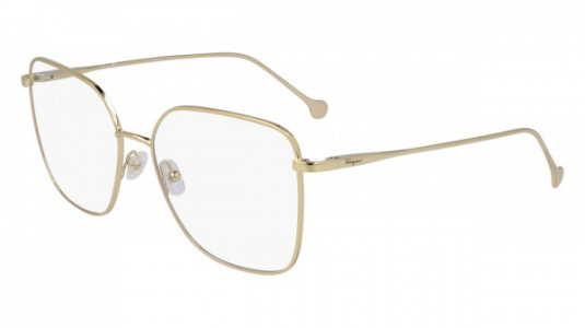 Ferragamo SF2176 Eyeglasses, (756) YELLOW GOLD