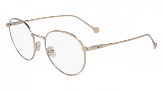 Ferragamo SF2178 Eyeglasses, (688) ROSE GOLD