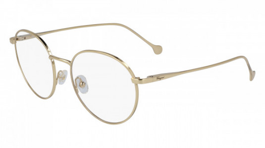 Ferragamo SF2178 Eyeglasses, (756) YELLOW GOLD