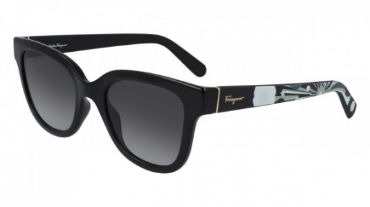 Ferragamo SF927S Sunglasses, (001) BLACK