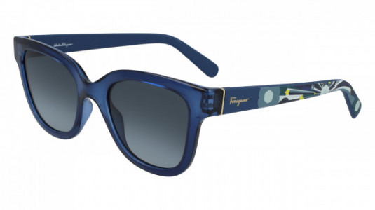 Ferragamo SF927S Sunglasses, (414) BLUE