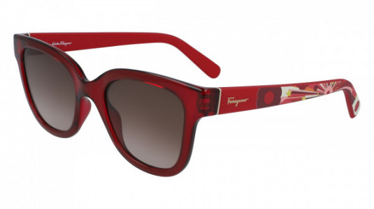 Ferragamo SF927S Sunglasses, (613) RED