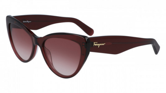 Ferragamo SF930S Sunglasses, (606) WINE