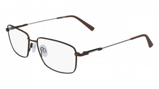 Flexon FLEXON H6001 Eyeglasses, (210) BROWN
