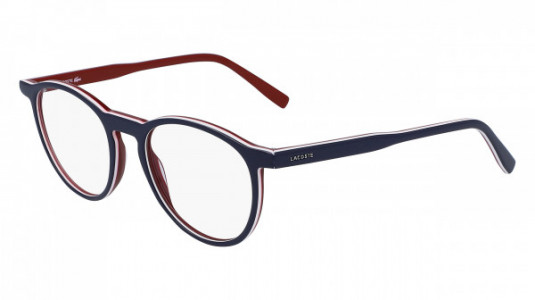 Lacoste L2844 Eyeglasses, (424) BLUE/WHITE/RED