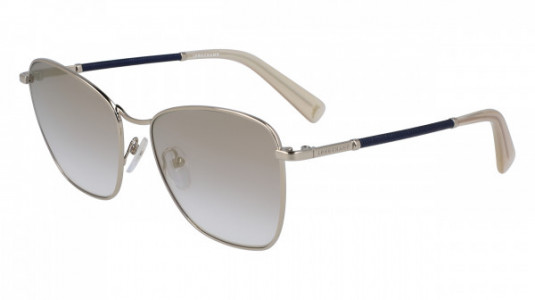 Longchamp LO113SL Sunglasses, (719) GOLD/BLUE