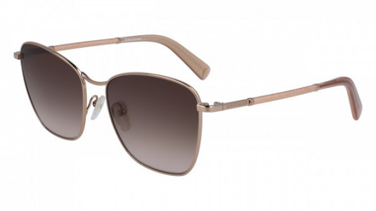 Longchamp LO113SL Sunglasses, (770) ROSE GOLD