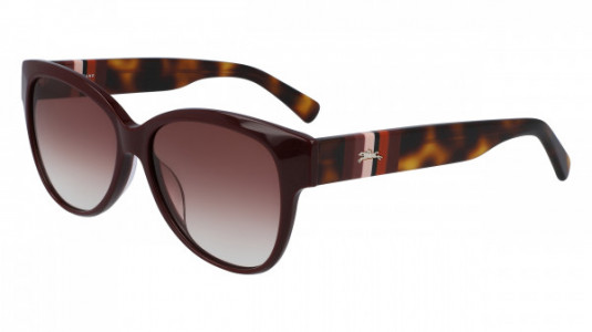 Longchamp LO635S Sunglasses, (604) BURGUNDY