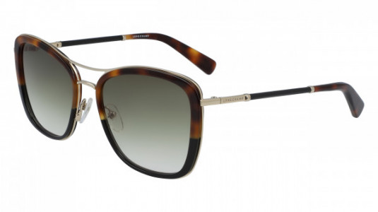 Longchamp LO639SL Sunglasses, (212) HAVANA/BLACK