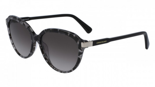 Longchamp LO640S Sunglasses, (010) BLACK HAVANA