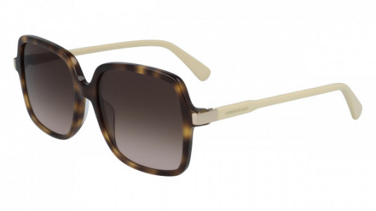 Longchamp LO641S Sunglasses, (220) HAVANA/IVORY