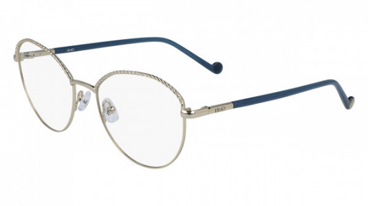 Liu Jo LJ2128 Eyeglasses, (717) SHINY GOLD