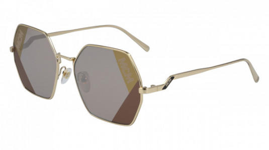 MCM MCM126S Sunglasses, (717) SHINY GOLD