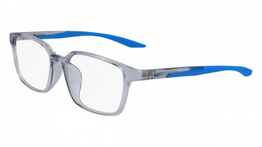 Nike NIKE 7131AF Eyeglasses, (043) WOLF GREY WITH GREY/PHOTO BLUE TEMPLE