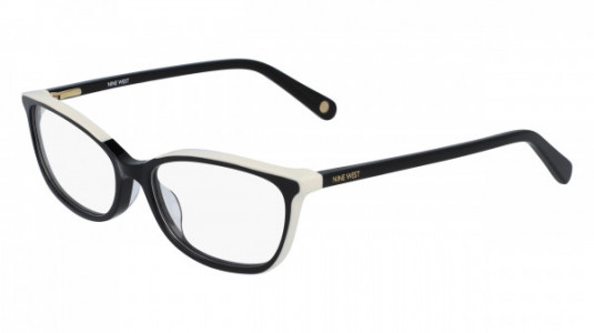 Nine West NW5161 Eyeglasses, (001) BLACK/CREAM