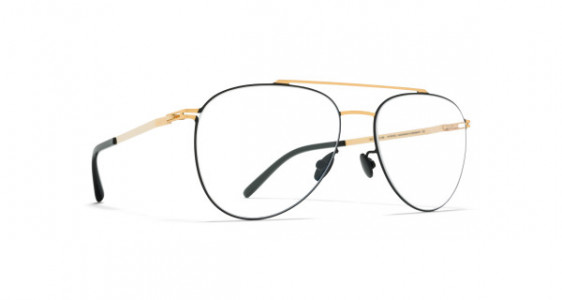 Mykita PETERSON Eyeglasses, GOLD/BLACK